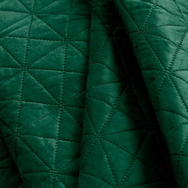 Zielona narzuta pikowana z aksamitu 170x210 cm Laila – AmeliaHome-image-3