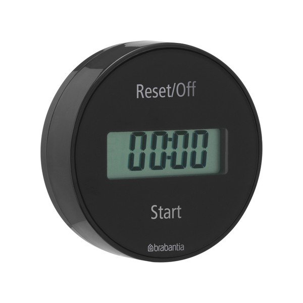 Czarny minutnik Brabantia Timer