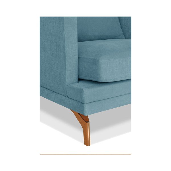 Turkusowa sofa 3-osobowa Windsor  & Co. Sofas Jupiter-image-4