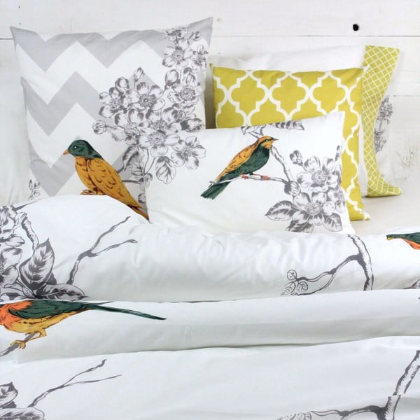 Poszewka na poduszkę Spring birds, 50x50 cm-image-1