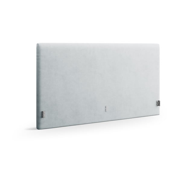 Jasnoszary tapicerowany zagłówek 190,5x100 cm Remo – Micadoni 