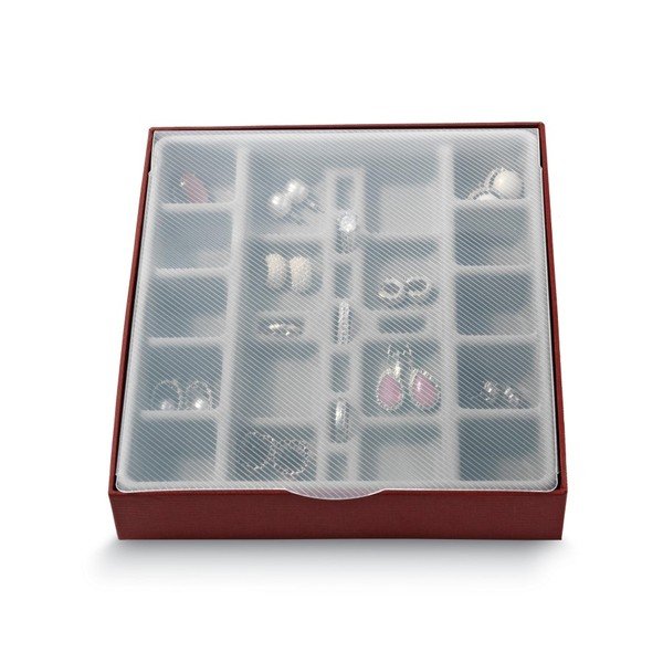 Organizer na biżuterię z 27 przegródkami Domopak Bijou-image-1