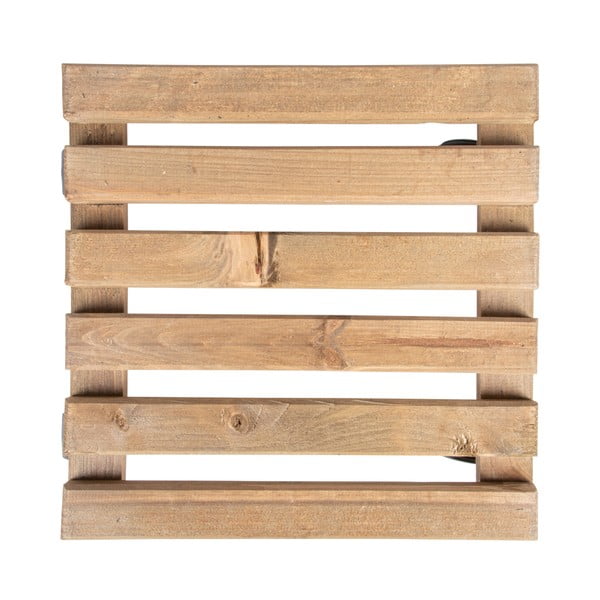 Drewniany kwietnik na kółkach (wysokość 8 cm) Indoor & Outdoor – Esschert Design-image-3