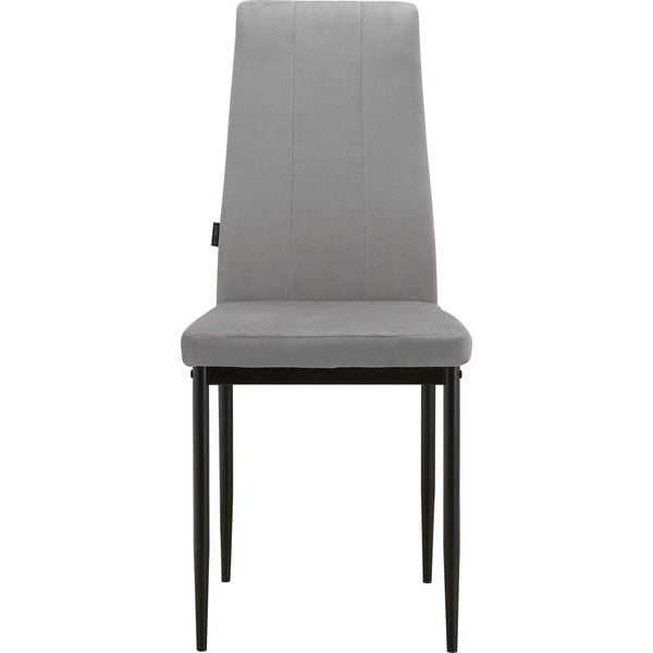 Szare aksamitne krzesła zestaw 2 szt. Kelly – Støraa-image-1