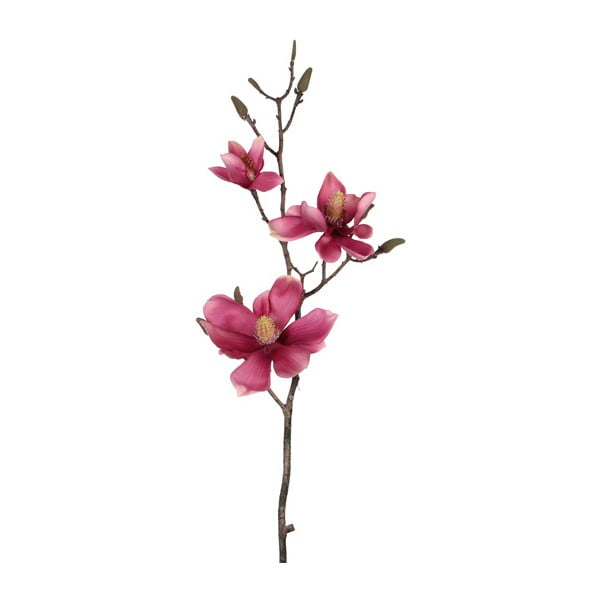 Sztuczny kwiat Magnolia Pink, 80 cm