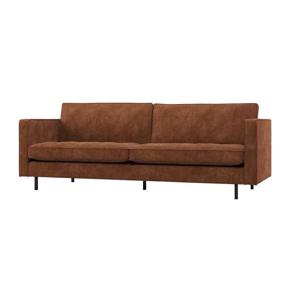 Sofa w kolorze terakoty 230 cm Rodeo – WOOOD