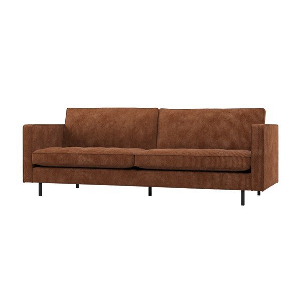 Sofa w kolorze terakoty 230 cm Rodeo – WOOOD