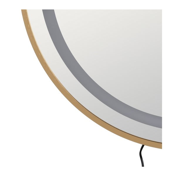 Lustro ścienne z oświetleniem 60x60 cm – Ixia-image-4