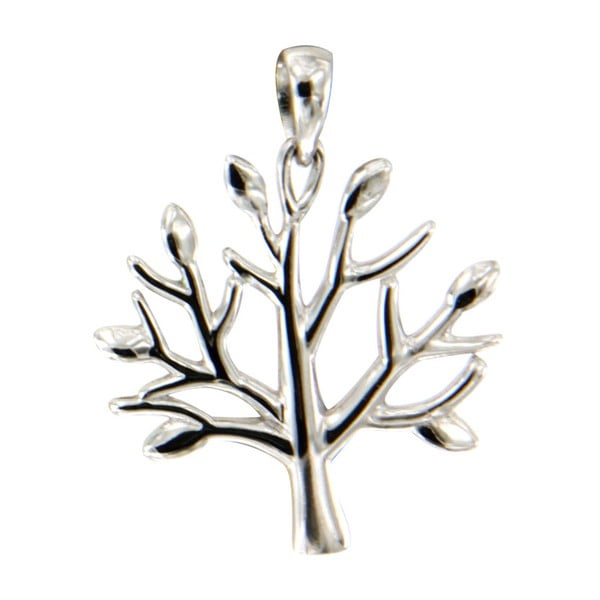 Srebrny wisiorek Swarovski Elements Crystals Tree of Life