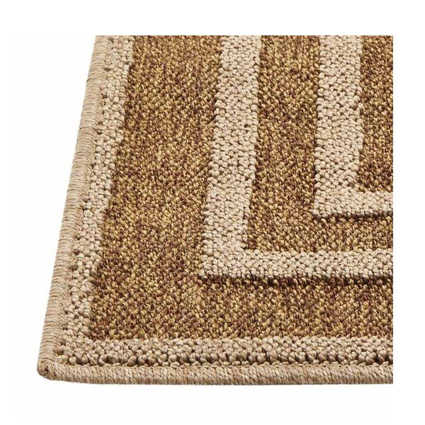 Beżowy dywan odpowiedni na zewnątrz Floorita Border, 160x230 cm-image-3