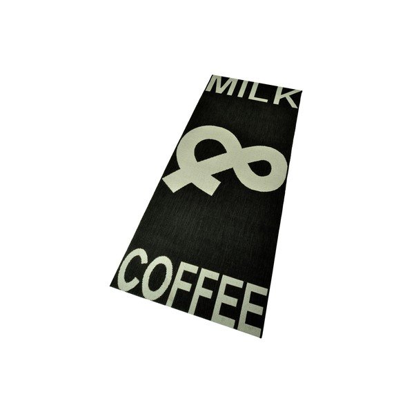 Dywan kuchenny Milk&Coffee 80x200 cm, czarny-image-2