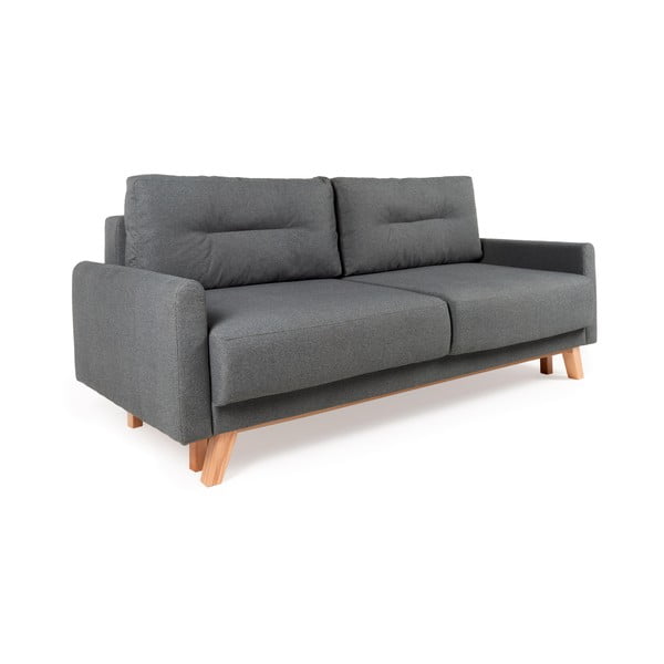 Ciemnoszara sofa rozkładana Bonami Selection Pop-image-2
