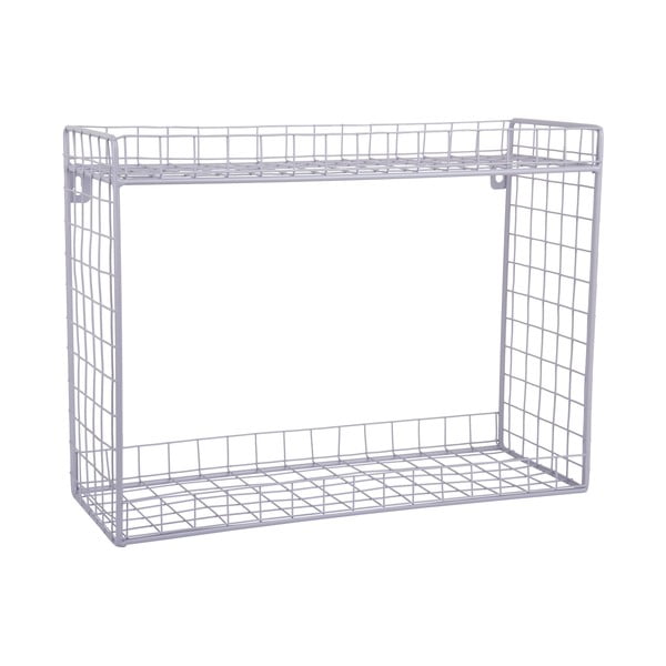 Fioletowa wielopoziomowa stalowa półka 40 cm Reja – PT LIVING-image-2