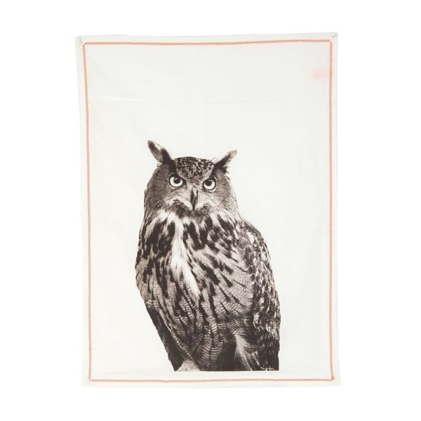 Ścierka kuchenna Plain White Owl, 50x70 cm
