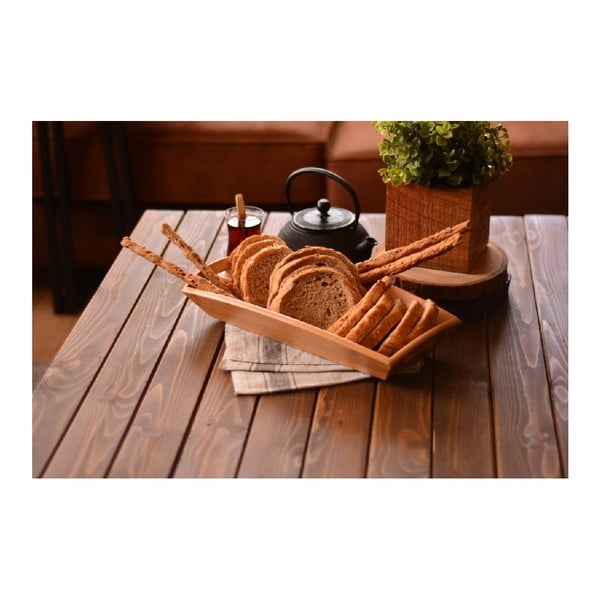 Bambusowy koszyk na chleb Bambum Seppe, dł. 38 cm-image-1