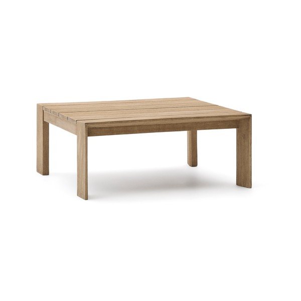 Stolik ogrodowy z litego drewna akacjowego 82,5x82,5 cm Ambra – Kave Home