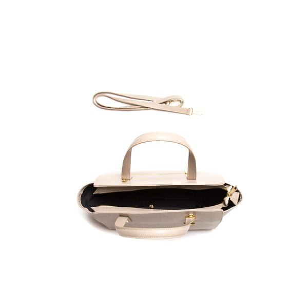 Skórzana torebka Luisa Vanini 421 Fango-image-3