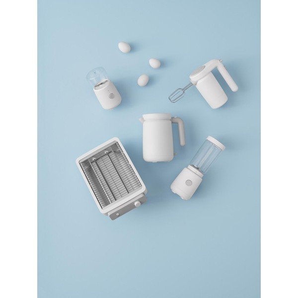 Biały plastikowy blender kielichowy Foodie – RIG-TIG-image-1