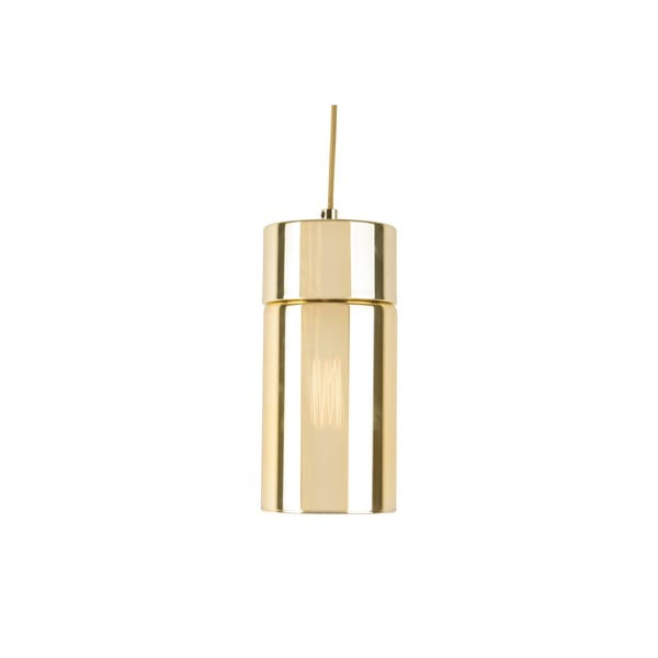 Lampa wisząca w kolorze złota z lustrzanym połyskiem Leitmotiv Lax