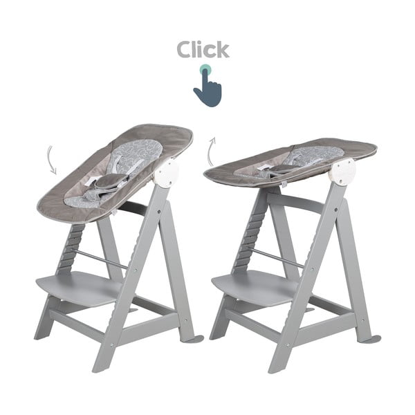 Szarobrązowe krzesełko do karmienia Miffy – Roba-image-4