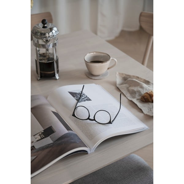 Dodatkowy jasny blat dębowy do rozkładanego stołu Rowico Mimi-image-1