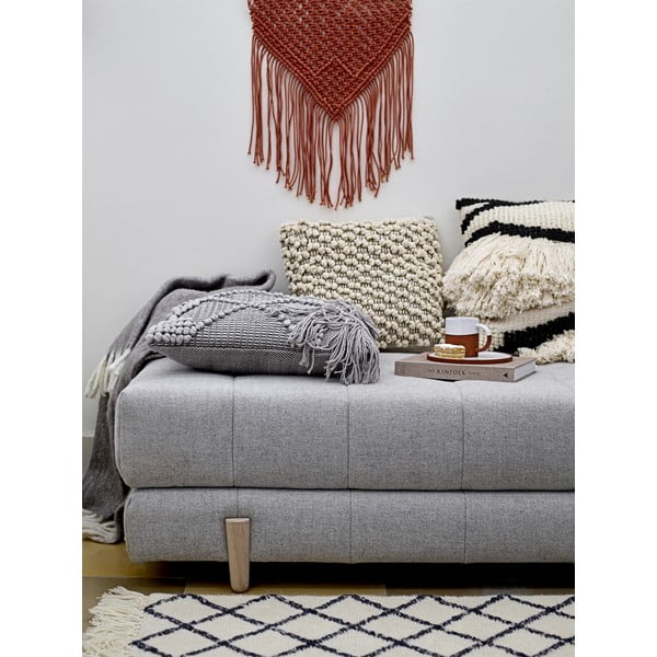 Biały wełniany dywan Bloomingville Geo, 200x300 cm-image-1