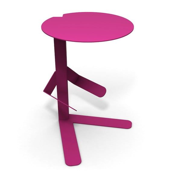 Intensywnie różowy stolik Caoscreo MisterT
