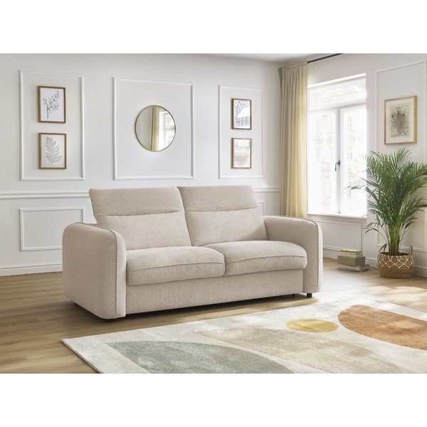 Beżowa sofa 216 cm Achille – Bobochic Paris-image-1