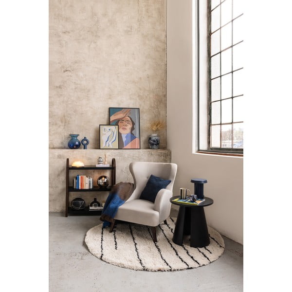 Beżowy okrągły dywan ø 160 cm – Ragami-image-1