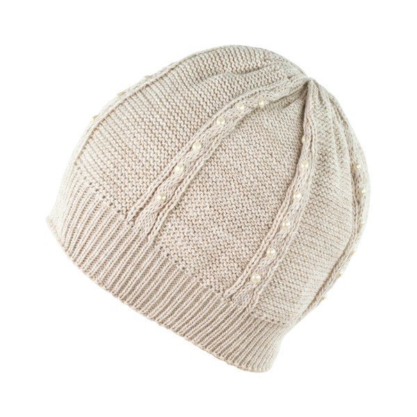 Czapka Pearl Beige