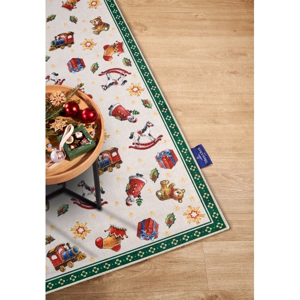 Zielony chodnik ze świątecznym motywem 80x200 cm Green Christmas – Villeroy&Boch-image-2