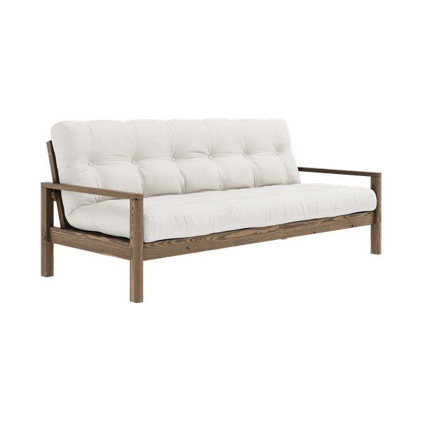 Kremowa rozkładana sofa 205 cm Knob – Karup Design-image-3