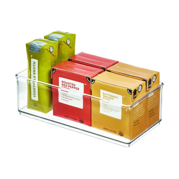 Przezroczysty pojemnik iDesign The Home Edit, 11,9x24x8,1 cm-image-2