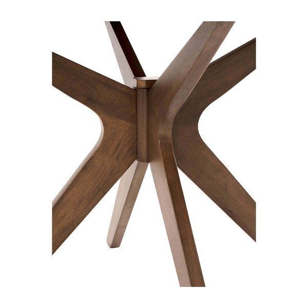 Stół w dekorze drewna orzechowego sømcasa Carmel, ⌀ 120 cm-image-3