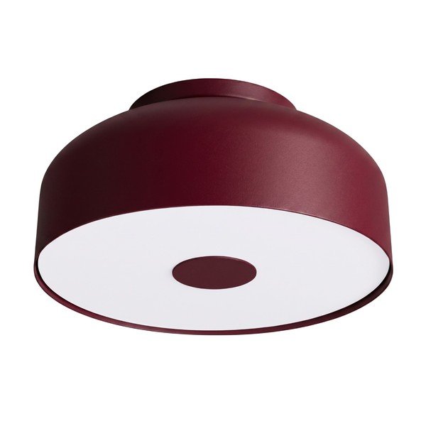 Bordowa stalowa lampa sufitowa ø 30 cm Omiq – Sollux