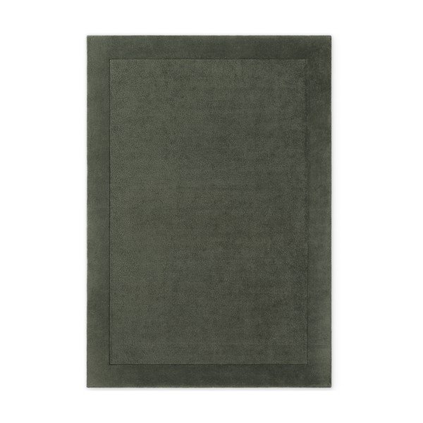 Ciemnozielony dywan z mieszanki wełny tkany ręcznie 160x230 cm Kari – Villeroy&Boch