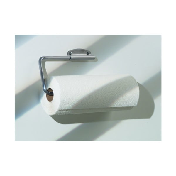 Metalowy uchwyt na ręczniki papierowe iDesign Swivel, dł. 30,5 cm-image-3