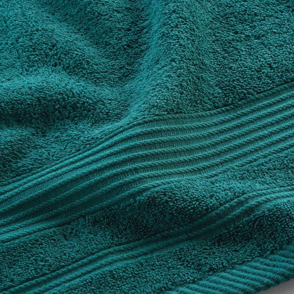 Ciemnozielony bawełniany ręcznik frotte 50x90 cm Tendresse – douceur d'intérieur-image-2
