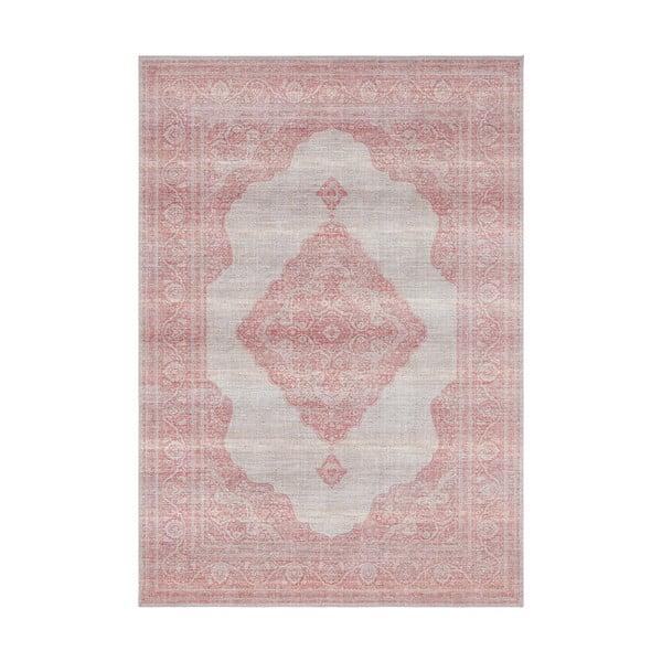 Jasnoczerwony dywan Nouristan Carme, 200x290 cm