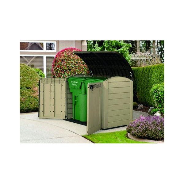 Beżowa plastikowa szafa ogrodowa Store It Out – Keter-image-3
