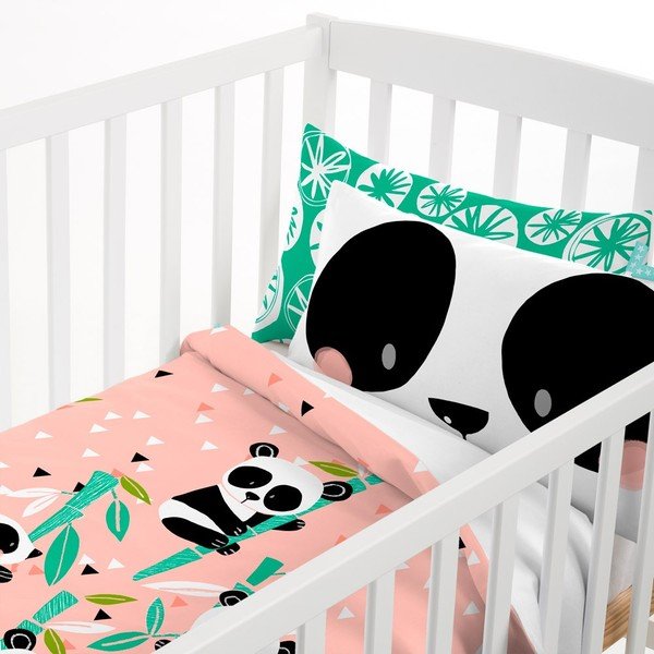 Pościel Moshi Moshi Panda Garden, 100 x 135 cm-image-2