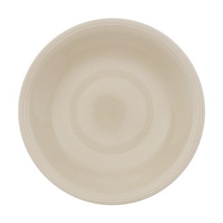 Biało-beżowy porcelanowy talerz głęboki Villeroy & Boch Like Color Loop, ø 23,5 cm