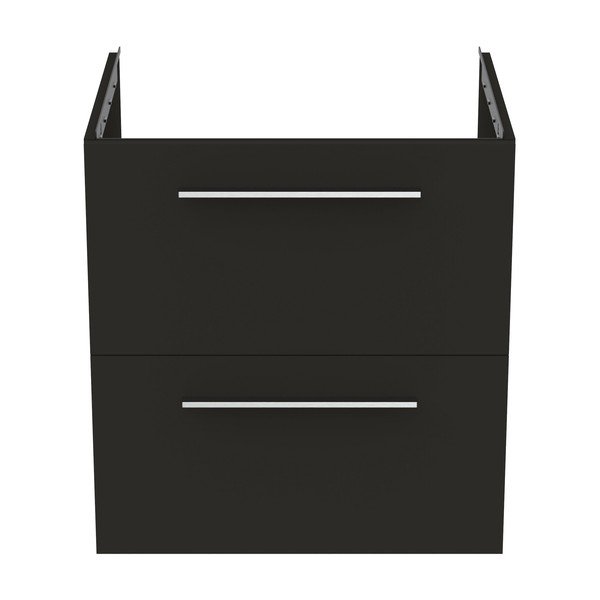 Antracytowa wisząca szafka pod umywalkę 60x63 cm i.Life B – Ideal Standard-image-3