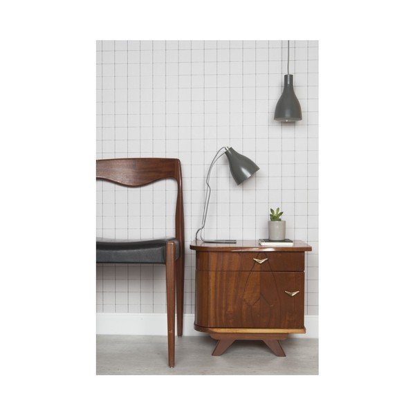 Szara lampa stołowa Leitmotiv Barefoot-image-1