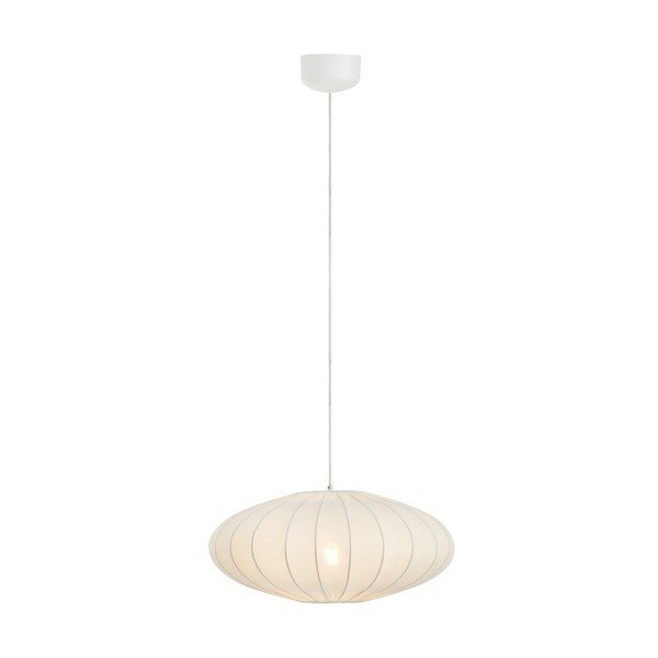 Biała lampa wisząca ø 50 cm Solia – Markslöjd