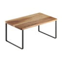Drewniana dodatkowa półka w czarno-naturalnym kolorze 32x19 cm York – Metaltex