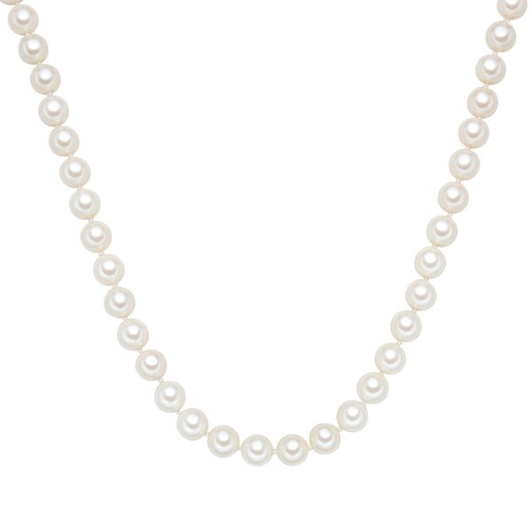 Perłowy naszyjnik Muschel, białe perły 10 mm, długość 60 cm