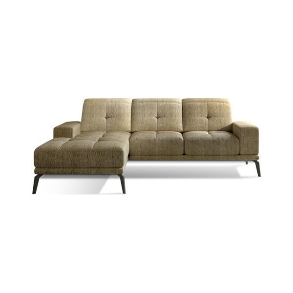 Beżowy narożnik (lewostronny/z szezlongiem) Torrense – ELTAP