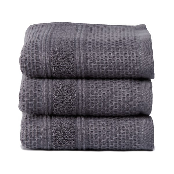 Komplet
  3 ręczników Balance Grey, 30x50 cm