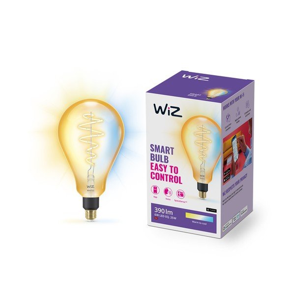 Inteligentna żarówka filamentowa z gwintem E27, 6 W – WiZ-image-2